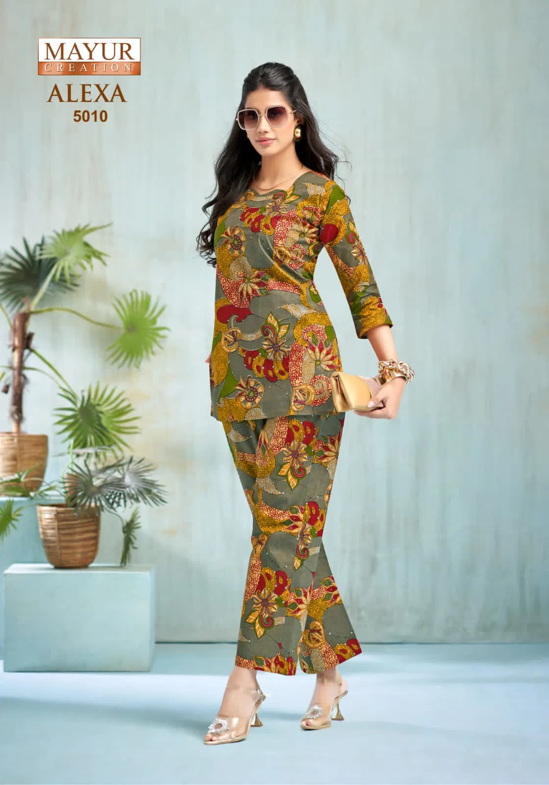 Alexa Vol 5 By Mayur Cotton Casual Wear Co Ord Set Exporters In India